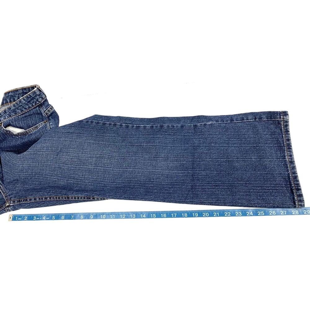 GH Bass Jeans Womens Size 10 Blue Medium Wash Denim Bootcut Mid Rise Casual - Picture 7 of 12